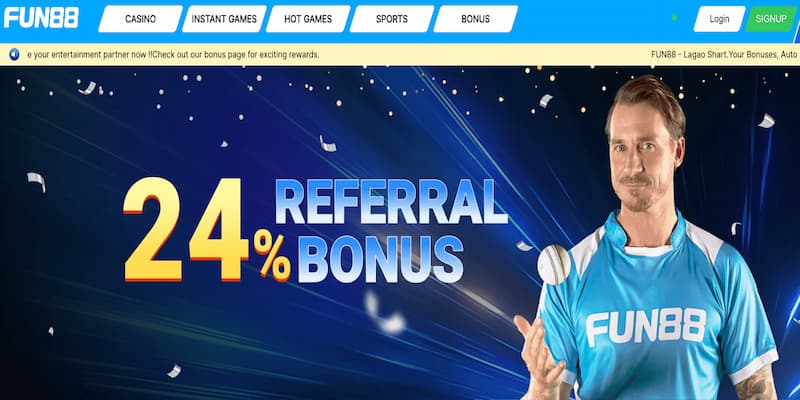 Fun88 Ưu đãi hấp dẫn khi chơi tại Fun88